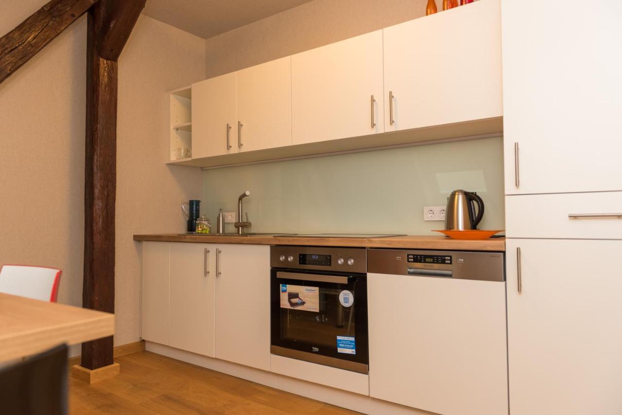 Apartmenthaus Am Dom Junior Suite Mit Parkplatz Zwickau Esterno foto